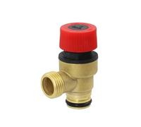 HWWW Valvola di sicurezza in ottone, interruttore di scarico for scaldabagno solare, maschio, pressione di scarico for scaldabagni a gas(GDQ20)