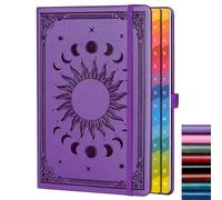 HwxBen Rubrica con schede alfabetiche colorate, raccoglitore di password internet con copertina rigida per login e password organizzati per indirizzo sito web, ideale per l'ufficio domestico, viola