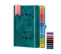 HwxBen Rubrica con schede alfabetiche colorate, raccoglitore di password internet con copertina rigida per login e password organizzati per indirizzi sito web, ideale per la casa ufficio - Seagreen