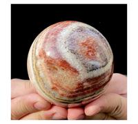 HWXMUGLXL 1 Pezzo da 2,5-3 kg di Pietra Maiale, Sfera Quarzo Rosso Gemstone Stone