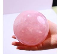 HWXMUGLXL 1 Pezzo da 7,5-8 cm di Quarzo Rosa lucidato, Ornamenti for la Camera Letto, saranno favoriti dal Dio dell'amore, regalalo alla Ragazza Gemstone Stone