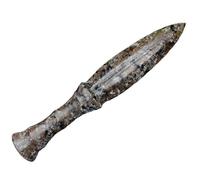 HWXMUGLXL 1pc 15cm Yooperlite Stone Mystical Carving - Polished Raw Gemstone Witchcraft Crystal Knife for Home Decor Gifts Gemstone Stone