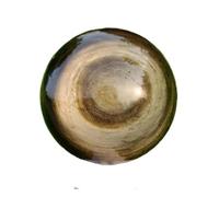 HWXMUGLXL 3-4 kg Sfera di Ossidiana d'oro Quarzo Gemstone Stone