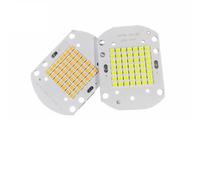 HWXMUGLXL 5pcs DC30-34V 50W White 6500K LED Module High Power COB Chip 1500mA 56mm x 40mm