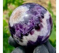 HWXMUGLXL Dream Amethyst Ball Quartz Crystal Sphere Decor 1PC Ornaments (Size : 9-10cm) Gemstone Stone