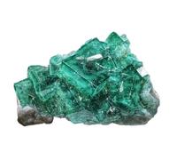 HWXMUGLXL Green Fluorite Crystal Cluster Irregular Raw Stone for Yoga,400~500g Gemstone Stone