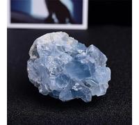 HWXMUGLXL Stone Madagascar Lapis Lazuli Crystal Cluster Sky Blue geode (200-250g) Gemstone Stone
