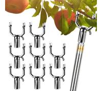 HWXZUUO Tree Branch Support 8Pcs Metal Tree Brace Branch Crutch Stakes for Young Fruit Stand Leaning Branches Ornamental Gardens Orchards
