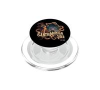 Hwy 66 Fine del sentiero Santa Monica Pier Pacific Octopus PopSockets PopGrip per MagSafe