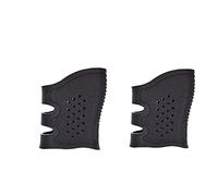 HWZ 2 pcs Rubber Grip Glove/Sleeve GE4 for g17,19,23,20,21,22,31,34,35,37 Black