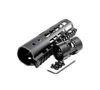 HWZ 7" 9" 10" 12" 13.5" 15" AR15 Free Float Keymod Handguard Picatinny Rail with Barrel Nut for Hunting Tactical (7inch)