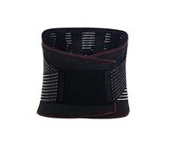 HWZ Waist Trainer Men Women Power Hot Body Gym Shaper Girdle Belt Underbust Control Corset Firm Sports (Black, L)
