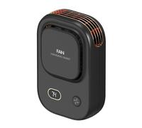 HX-150A Ventilatore da collo appeso in vita con display digitale silenzioso, ric