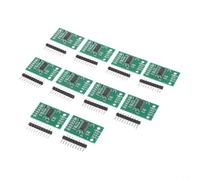 HX711 - Set di 10 moduli IC per celle di carico con capacità di spegnimento per Arduino e applicazioni IoT a bassa potenza (scheda piccola)