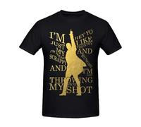 HXASKKF Alexander Hamilton Musical T-Shirt Mens Womens Summer Cotton Short Sleeve O-Neck Unisex T Shirt Tee Tops Gifts