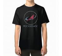 HXASKKF Pockockmoc Russian Space Agency T - Shirt Russia Space Agency Roscosmos Space Program Space Exploration Space
