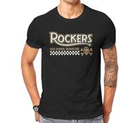 HXASKKF Rockers-Old-School-Bloodline-Men-T-Shirts-Stikers-Tablet-Cases-Rockabilly-Tees