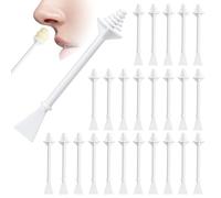 HXC - 150 bastoncini di cera per naso a doppia estremità, in plastica, 2 in 1, spatole per cera nasale, per uomini e donne, per la pulizia dei peli del viso, per naso, sopracciglia, viso, colore