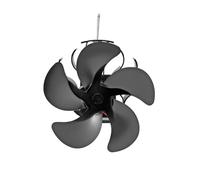 HXCTZHO B08B-Silenzioso For Stufa A Legna Da Interno, Ventilatore Alimentato A Calore, Forniture Di Riscaldamento Non Elettriche For Tubo Di Combustione Di Tronchi Domestici