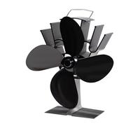HXCTZHO Ventilatore For Stufa A Legna A 4 Pale, Ecologico, Silenzioso, For Una Casa Calda In Inverno, Distribuzione Efficiente Del Calore