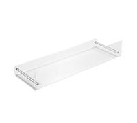 HXDKJSO ABWR-2 confezioni di mensole galleggianti in acrilico, 15 L x 3,25 pollici larghezza, compatibili con da parete trasparenti for bagno, librerie, display invisibile for ufficio