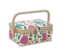 HXDKJSO Borsa da Cucito, Contenitore for riporre Gli Oggetti, Cestino, Kit di ago e Filo, Accessori(R)