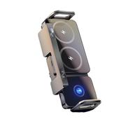 HXDKJSO Supporto for Caricabatterie rapido for Auto Wireless, Supporto for Telefono a gravità, di Ricarica Universale Rotante Automatico(Black)