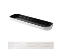 HXDKJSO Supporto for shampoo senza foratura, compatibile con portasciugamani da parete, mensola for doccia e bagno(With rod)