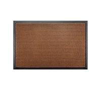 HXDKJSO Tappetini for porte d'ingresso, zerbino di benvenuto, zerbino in gomma resistente antiscivolo impermeabile, tappetini for pavimenti dal design a basso profilo for l'ingresso(Brown,60cmx90cm)