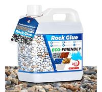 HXDZFX Legante per ghiaia, 940 g, colla forte per pietra, colla per pietre, per sentieri, lastre di terrazze, paesaggistica, terreni, terrazze e strade decorative sul bordo anteriore
