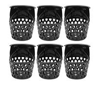 Hxenotropy 6 Pezzi di cestelli in plastica per Snooker, pratiche Tasche di stoccaggio per Palline da Biliardo, Design sospeso sotto Il Tavolo, Ideali per l’Uso in casa e nelle Sale da (16 cm)