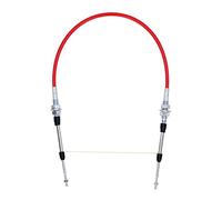 Hxenotropy Cavo di controllo del motore dell’acceleratore per escavatore, cavo di ricambio per il controllo dell’acceleratore per EX230 e EX240, tubo in PU con connettore in acciaio