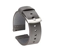 HXFFXHF 18mm 20mm 22mm 24 mm Genuina Cinta di orologi in pelle per orologi per orologi Smart Quick Release Watchbands (blu, 18 mm)