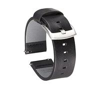 HXFFXHF 18mm 20mm 22mm 24 mm Genuina Cinta di orologi in pelle per orologi per orologi Smart Quick Release Watchbands (blu, 18 mm)