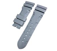 HXFFXHF 24 mm 26 mm Nature in Gomma Canda di Guardia per Panerai Pam Silicone Red Blue Orologio Strumenti di Braccialetti Impermeabili