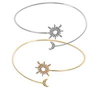 HXFFXHF Accessori per Ragazze Bracciale Braccialetti e Braccialetti lunari per Donne Gioielli a Braccio Elegante per Festa e Collana di Abbigliamento Quotidiano