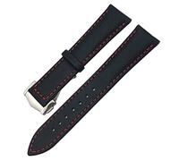 HXFFXHF Canda da orologio in tela in tela in cuola in pelle nylon 19/22 mm per l'Omega AT150 Seamaster Planet Ocean Watch Nylon Strap (colore: Giallo nero 1, dimensione: 21mm)