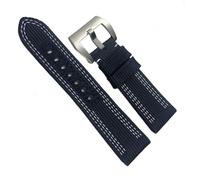 HXFFXHF Canda di orologi in pelle di tela per panerai sommergibile luminor pam nylon tessuto cinghia 24mm 26mm