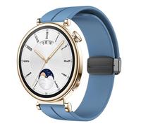 HXFFXHF Cinturino con fibbia magnetica da 18 mm per orologio GT 4 41 mm Sostituzione da polso da polso Sport Cintura silicone Correa Bracciale GT4