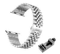 HXFFXHF Cinturino in acciaio in metallo per banda ultra 49 mm 46 mm 44 mm 38 mm 42 mm Bracciale di sostituzione Bracciale IWatch Serie 10 9 8 7 6 5 45 mm 41 mm in acciaio inossidabile in acciaio
