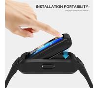 HXFFXHF Cinturino in silicone per banda 9 8 7 6 Smart Watch Sostitucement Bracciale Sport cinghie traspirabili per bande di band9