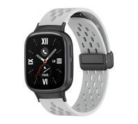 HXFFXHF Cinturino in Silicone per Braccialetto Magnetico Donna Bracciale smartwatch Sport Band (Giallo)