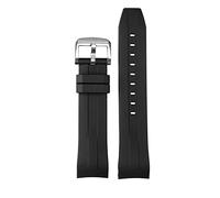 HXFFXHF Cinturino sportivo in gomma compatibile con la stella marina tissot T120 Curve Waterproof immersioni in silicone banda T120417A UOMINI CINTURA DI SOSTITUZIONE