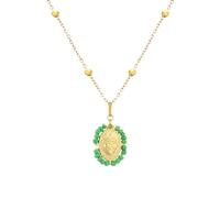HXFFXHF Collana del Cuore Sacro di Muti per Donne, Sacro Cuore Vintage di Gesù Collana - Ciondolo colorato Sacro Cuore, Collana di Gesù per Il Compleanno di Natale Regali del Ringraziamento