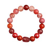 HXFFXHF Fengshui pi xiu Crystal Braccialetti Perline per Donne Uomini, Pietre Naturali Bracciale Allungata attirano ricchezza e buona Fortuna, la Meditazione del Braccialetto di Cristallo Bianco