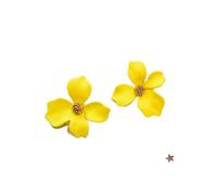 HXFFXHF Gioielli per Donne Orecchini d'Argento, Orecchini Coreani Simpatici a Perno di Fiori per Donne e Dolci Doti di Orecchini per la Moda Regali di Moda per Fidanzata, Moglie, Sorella, Figlia,