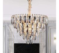 HXFFXHF Hong Kong Model Lamp Designer Designer Designer Designer Diario della Camera da Letto Postmoderna Soggiorno Light Luxury Crystal Crystal Diametro 40 cm, 60 cm (Dimensioni: 60 cm)