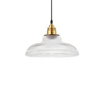 HXFFXHF Lampada Il lampadario Minimalista Retro Minimalista Ramphade E27 Lampada a soffitto in Stile Country (Senza bulbo) (Colore: Trasparente)