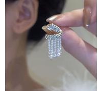 HXFFXHF Orecchini di Strass Luccicanti Set per Le Donne Regalo di Gioielli