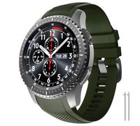 HXFFXHF Per la banda di frontiera di marcia S3 senza spazi vuoti, banda di sostituzione in silicone per marcia S3 Frontier/Gear S3 Classic/Galaxy Watch 46mm Canda